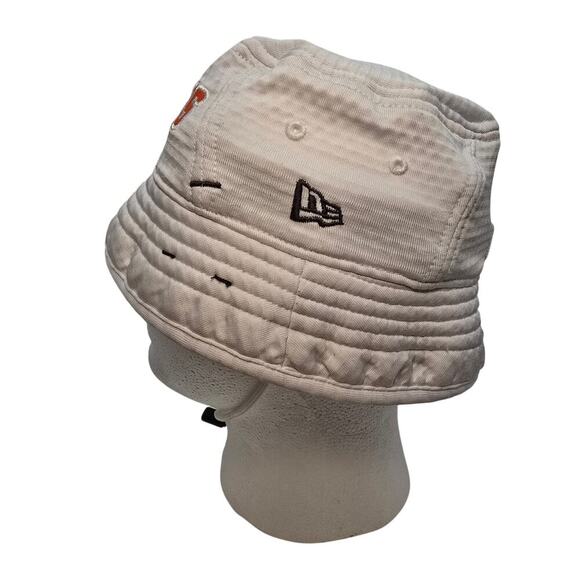 Rare 2019 Authentic New Era NFL Cleveland Browns Youth White Bucket Hat, Strap - Picture 4 of 6